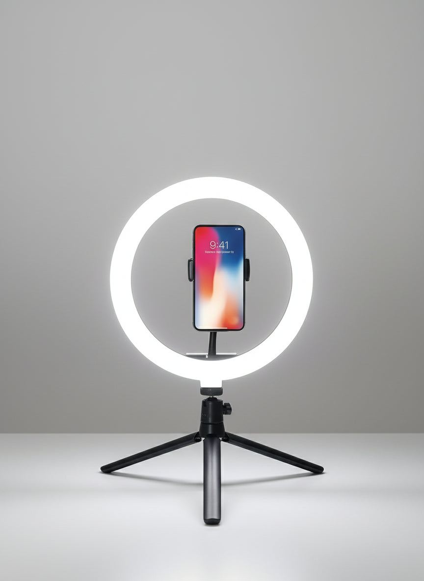 Anneau Lumineux RVB avec Trépied