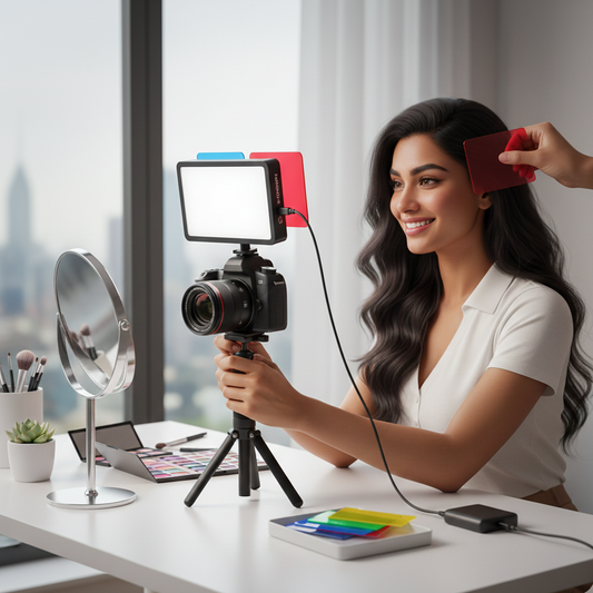 Panneau Lumineux LED Vidéo Dimmable - Sans Trepied