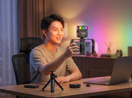 Mini Panneau LED Pro - Ulanzi VL49 RGB (Magnétique)