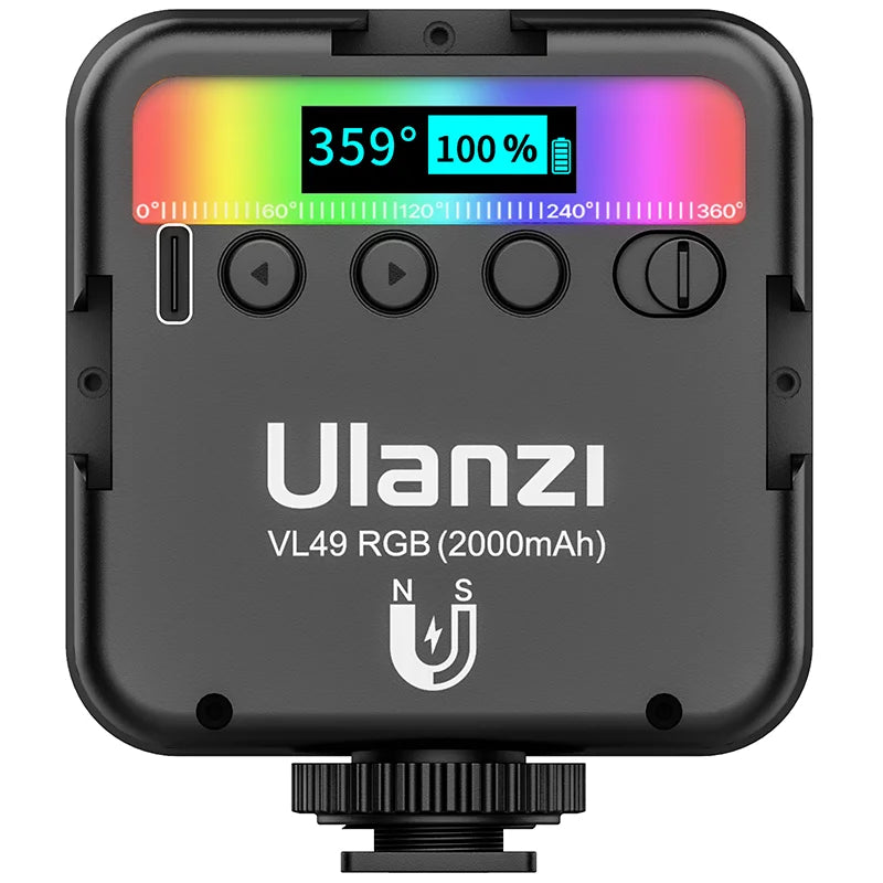 Panneau Lumière Vidéo Ulanzi VL49 RGB