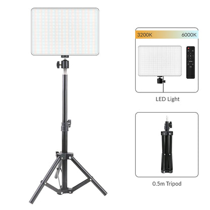 Ring Light LED 10" Pro avec Trépied