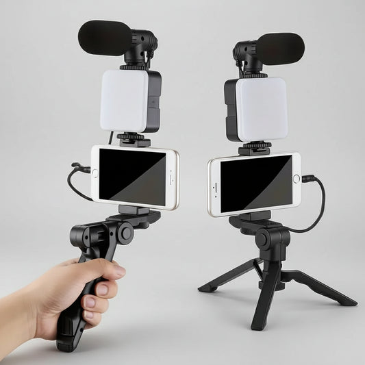 Kit Vlogging Smartphone 4-en-1 