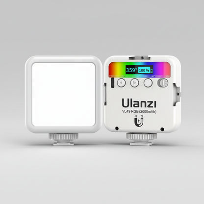 Panneau Lumière Vidéo Ulanzi VL49 RGB – Bicolore 2500-9000