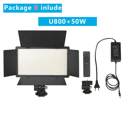 Éclairage LED de Studio U800+ Pro