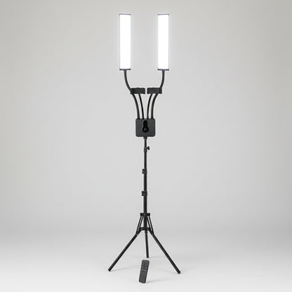 Lampe Studio Bicolore 3200K-5600K Double Bras LED