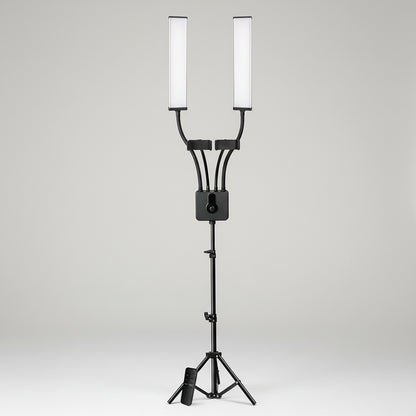 Lampe Studio Bicolore 3200K-5600K Double Bras LED