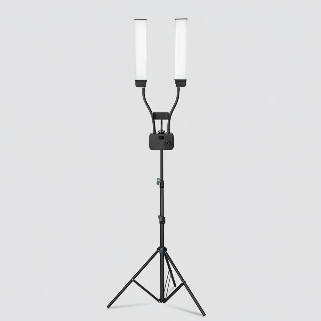 Lampe Studio Bicolore 3200K-5600K Double Bras LED