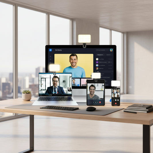 Ring Light Clip – Éclairage Nomade USB-C