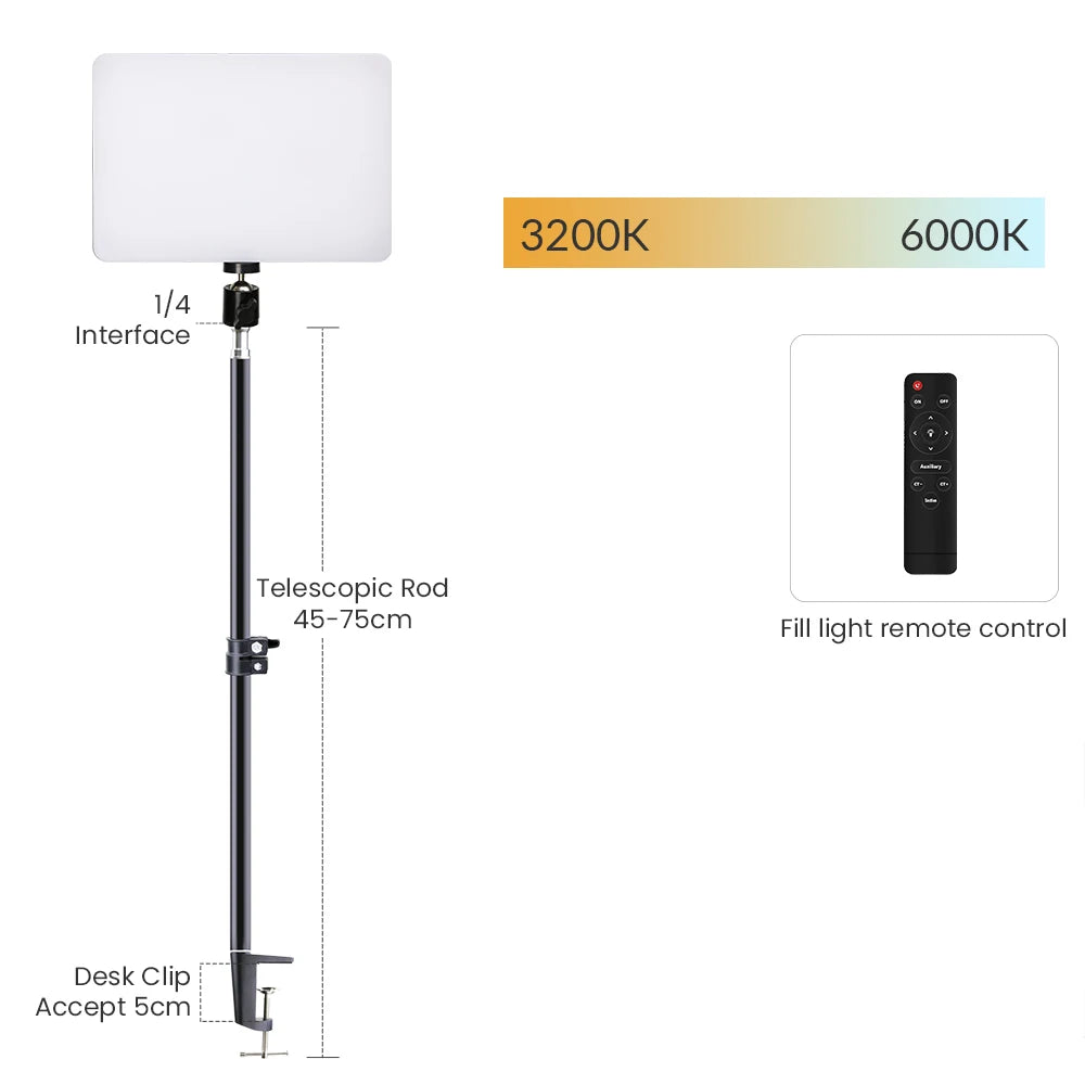 Ring Light LED 10" Pro avec Trépied