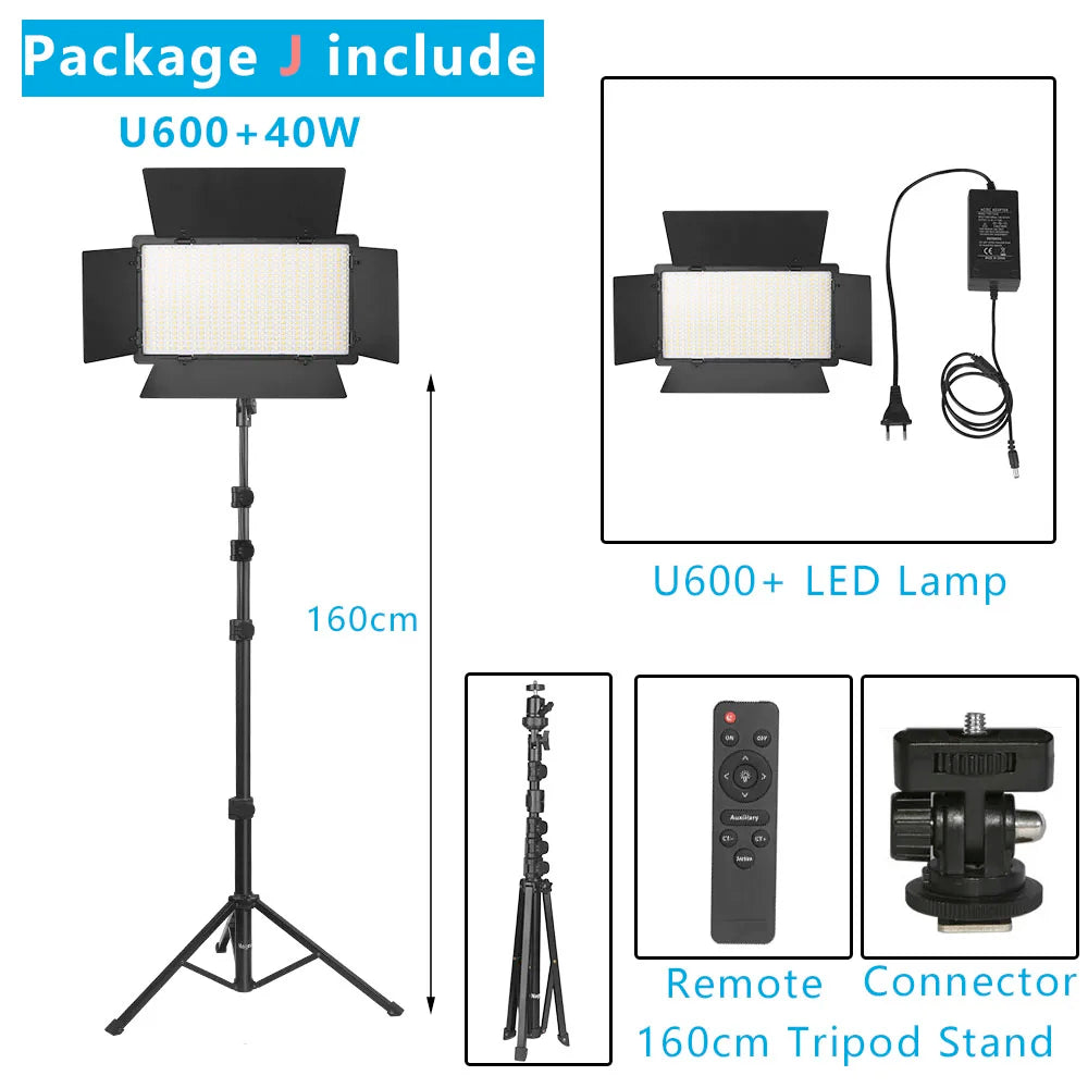 Éclairage LED de Studio U800+ Pro