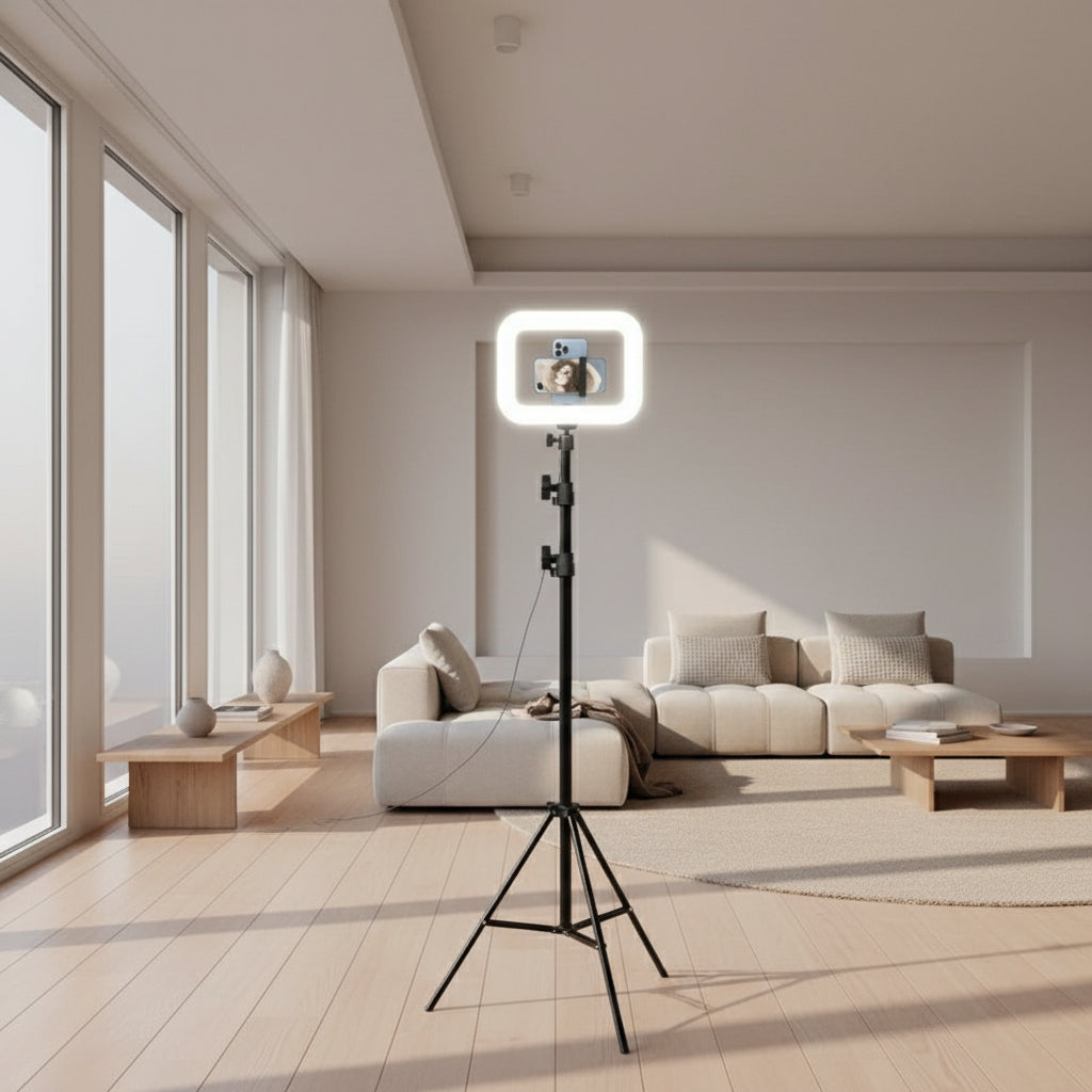 Kit de Vlogging 3-en-1 Rechargeable