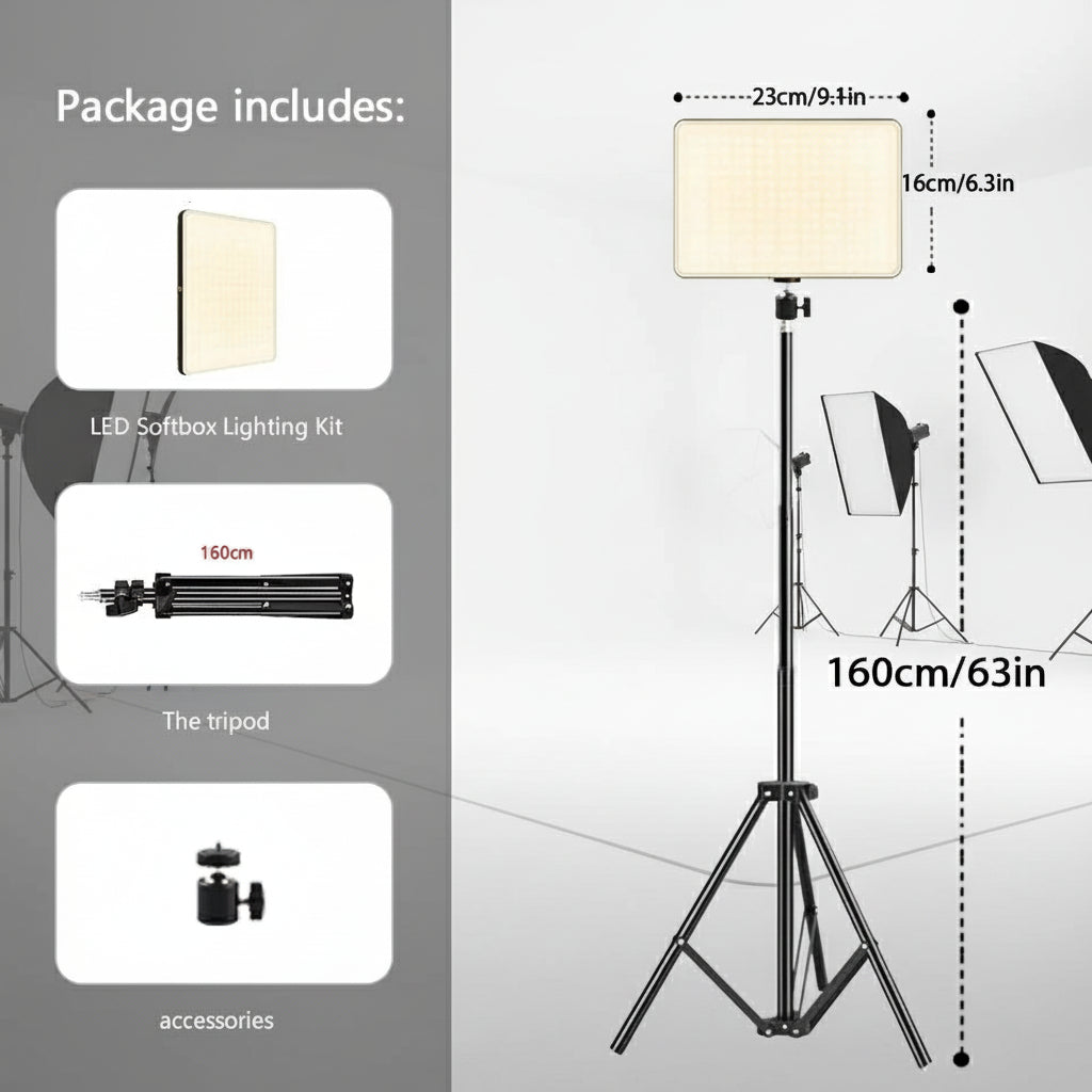 Anneau Lumineux LED Pro (26/33 cm)