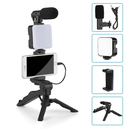 Kit Vlogging Smartphone 4-en-1
