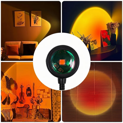 Lampe Projecteur Coucher de Soleil USB